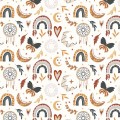 Gökkuşağı Boho Temalı