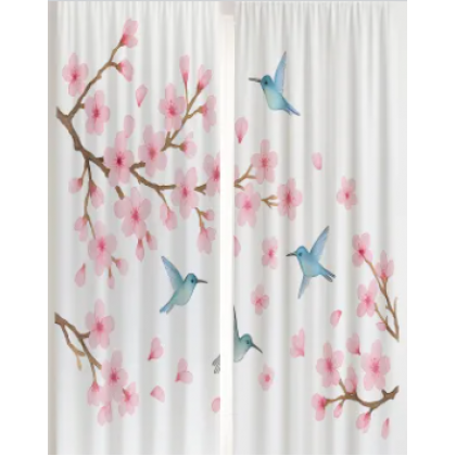 Takım 2 li Fon Perdeler