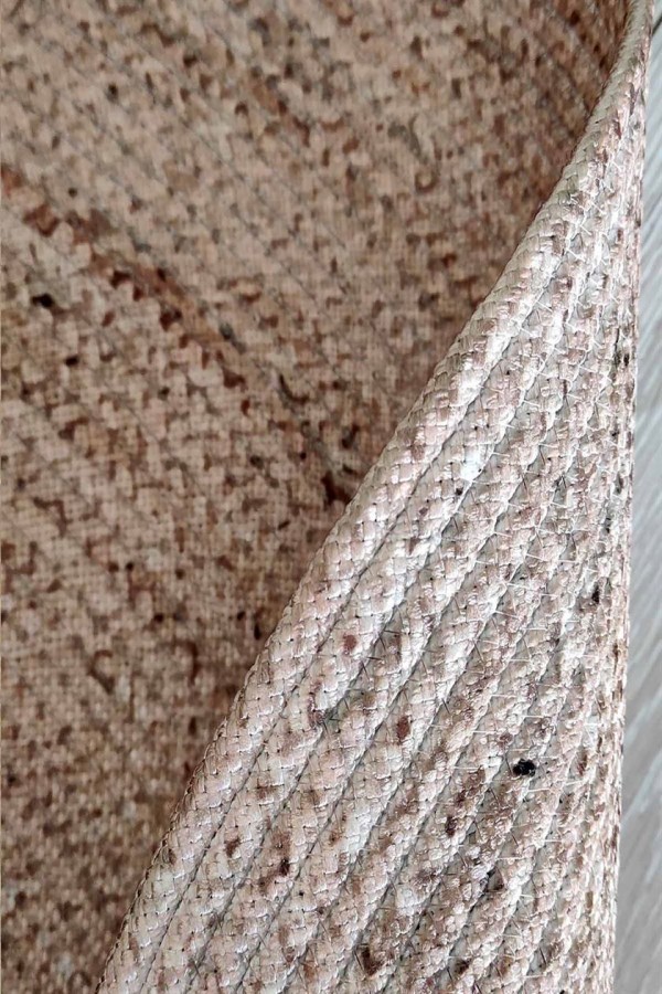 Else Siyah Renkli Desenli Oval Örme Jüt Örgü Halı Hasır Kilim Else Siyah Renkli Desenli Oval Örme Jüt Örgü Halı Hasır Kilim