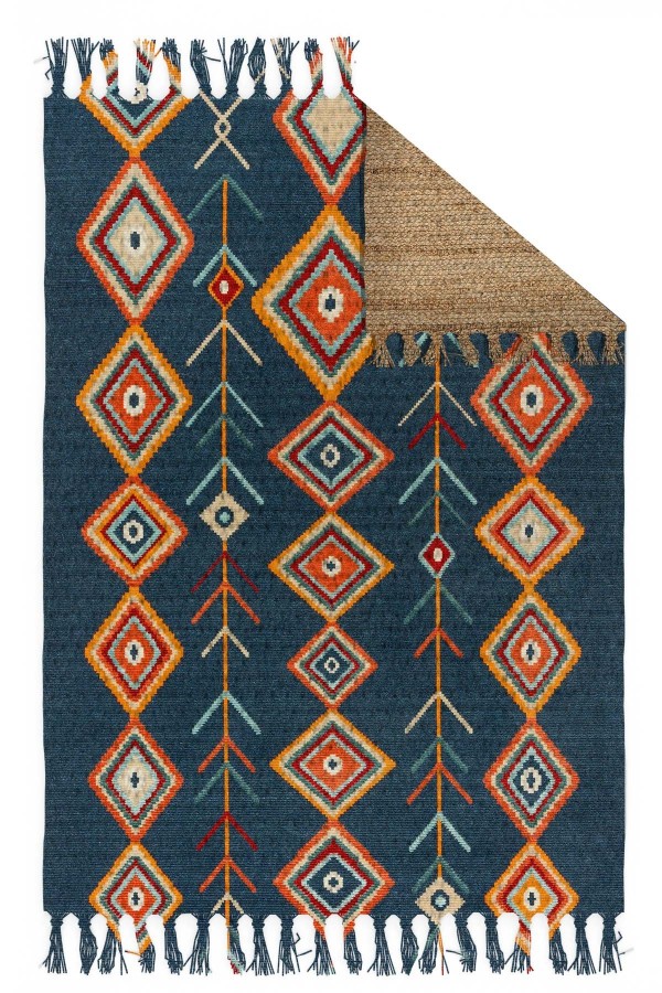 Else Casablanca Jüt Hasır Desenli Vintage Yıkanabilir Çift Taraflı Kara Tezgah Dokuma Kilim CSS33 Else Casablanca Jüt Hasır Desenli Vintage Yıkanabilir Çift Taraflı Kara Tezgah Dokuma Kilim CSS33