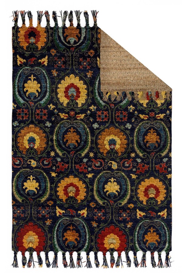 Else Casablanca Jüt Hasır Desenli Vintage Yıkanabilir Çift Taraflı Kara Tezgah Dokuma Kilim CSS28 Else Casablanca Jüt Hasır Desenli Vintage Yıkanabilir Çift Taraflı Kara Tezgah Dokuma Kilim CSS28