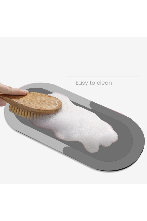 Else Gri Musluk Matı 3 lü Set Mutfak Organizer Lavabo Matı Sabunluk Bulaşık Süngeri Matı
