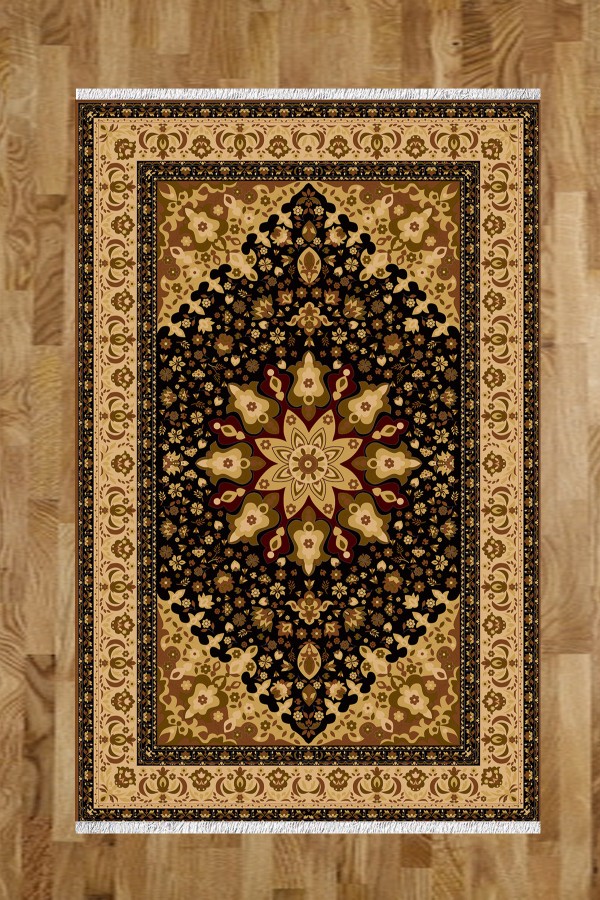 Else Osmanlı Desenli Saçaklı Hediyelik Bohçalık Çeyizlik Dua Namaz Seccadesi Kilim ELSC-04
