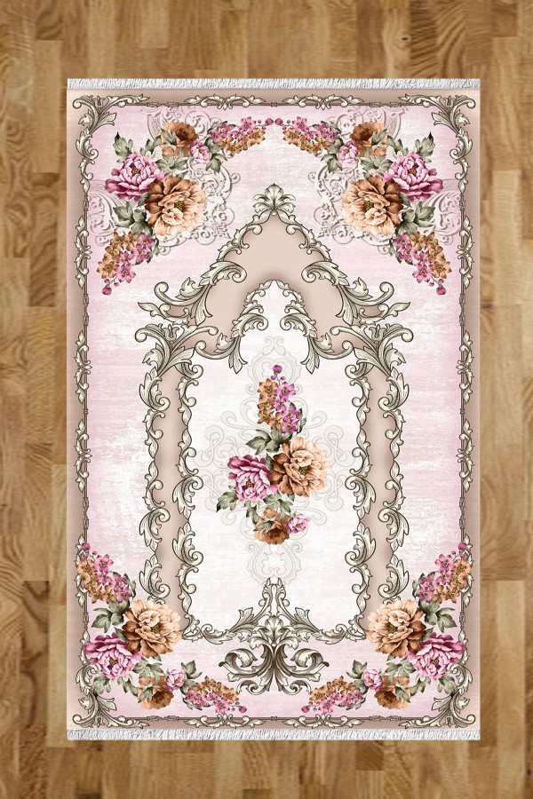 Else Osmanlı Desenli Saçaklı Hediyelik Bohçalık Çeyizlik Dua Namaz Seccadesi Kilim ELSC-14
