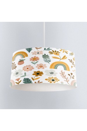 Çiçekli Boho Gökkuşağı Desenli Kız Çocuk Odası Sarkıt Avize Modeli Çiçekli Boho Gökkuşağı Desenli Kız Çocuk Odası Sarkıt Avize Modeli