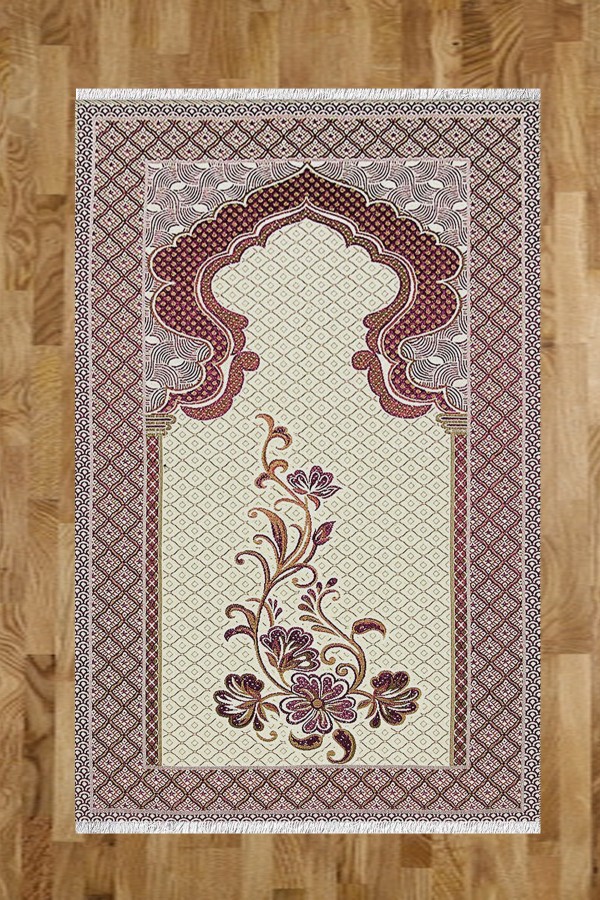 Else Osmanlı Desenli Saçaklı Hediyelik Bohçalık Çeyizlik Dua Namaz Seccadesi Kilim ELSC-11 Else Osmanlı Desenli Saçaklı Hediyelik Bohçalık Çeyizlik Dua Namaz Seccadesi Kilim ELSC-11