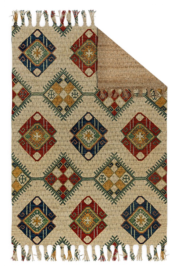 Else Casablanca Jüt Hasır Desenli Vintage Yıkanabilir Çift Taraflı Kara Tezgah Dokuma Kilim CSS29 Else Casablanca Jüt Hasır Desenli Vintage Yıkanabilir Çift Taraflı Kara Tezgah Dokuma Kilim CSS29