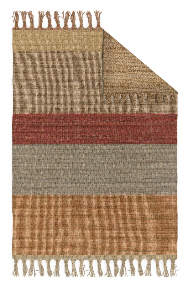 Else Casablanca Jüt Hasır Desenli Vintage Yıkanabilir Çift Taraflı Kara Tezgah Dokuma Kilim CSS06 Else Casablanca Jüt Hasır Desenli Vintage Yıkanabilir Çift Taraflı Kara Tezgah Dokuma Kilim CSS06