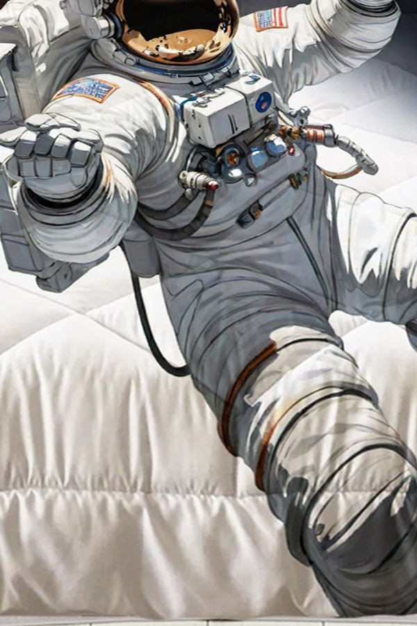 Astronot Kozmonot Desenli Erkek Çocuk Tek Kişilik Kapitoneli Yorgan Yastık Kılıflı Astronot Kozmonot Desenli Erkek Çocuk Tek Kişilik Kapitoneli Yorgan Yastık Kılıflı
