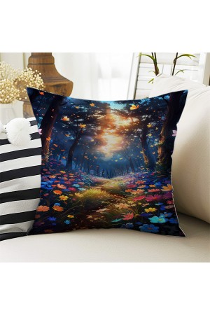 Çiçek Bahçesi Desenli Kız Çocuk Dekoratif Çift Taraflı Kırlent Kılıfı 43x43cm Çiçek Bahçesi Desenli Kız Çocuk Dekoratif Çift Taraflı Kırlent Kılıfı 43x43cm