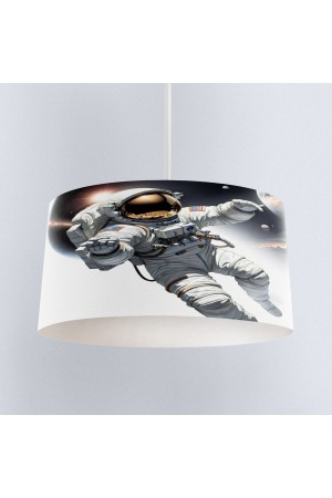 Astronot Kozmonot Desenli Erkek Çocuk Sarkıt Avize Modeli