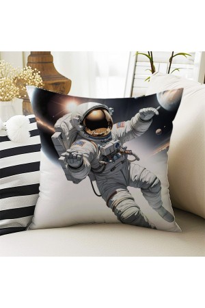 Astronot Kozmonot Desenli Erkek Çocuk Dekoratif Çift Taraflı Kırlent Kılıfı 43x43cm Astronot Kozmonot Desenli Erkek Çocuk Dekoratif Çift Taraflı Kırlent Kılıfı 43x43cm