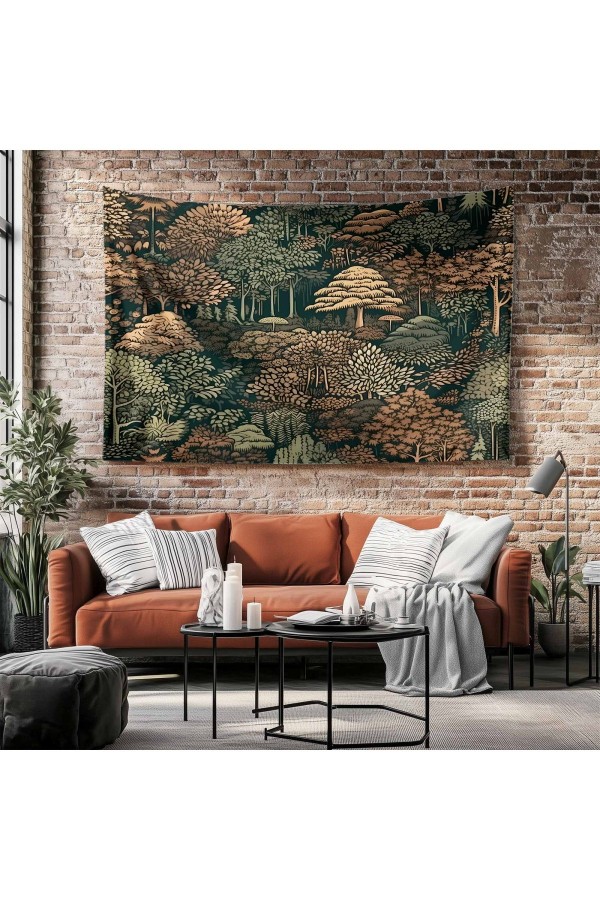 Astroloji Ejderha Desenli Duvar Örtüsü Duvar Halısı Tapestry