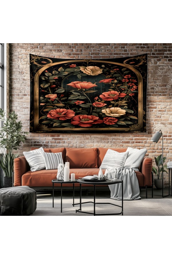 Japon Dağ Manzara Desenli Duvar Örtüsü Duvar Halısı Tapestry Japon Dağ Manzara Desenli Duvar Örtüsü Duvar Halısı Tapestry