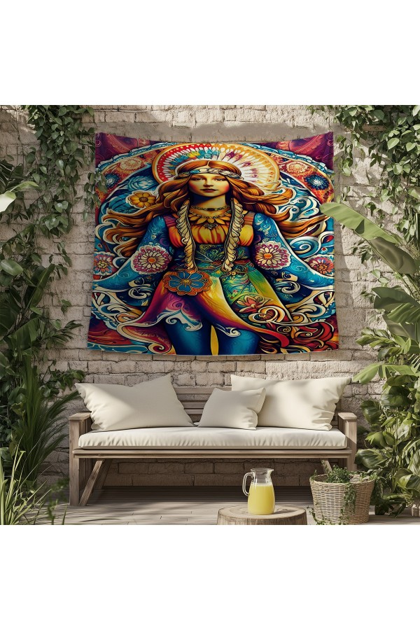 Vintage Japon Göl Manzara Desenli Duvar Örtüsü Duvar Halısı Tapestry Vintage Japon Göl Manzara Desenli Duvar Örtüsü Duvar Halısı Tapestry