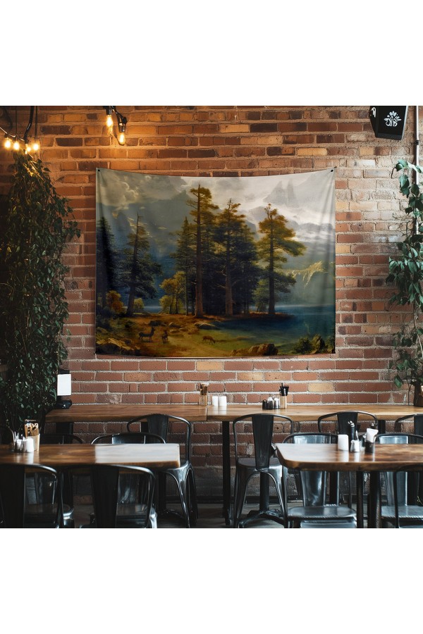 Hippi Erkek Desenli Duvar Örtüsü Duvar Halısı Tapestry
