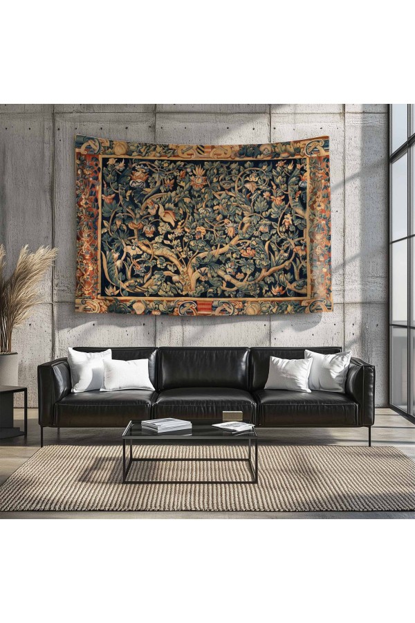 Astroloji Geyik Hayvan Desenli Duvar Örtüsü Duvar Halısı Tapestry Astroloji Geyik Hayvan Desenli Duvar Örtüsü Duvar Halısı Tapestry