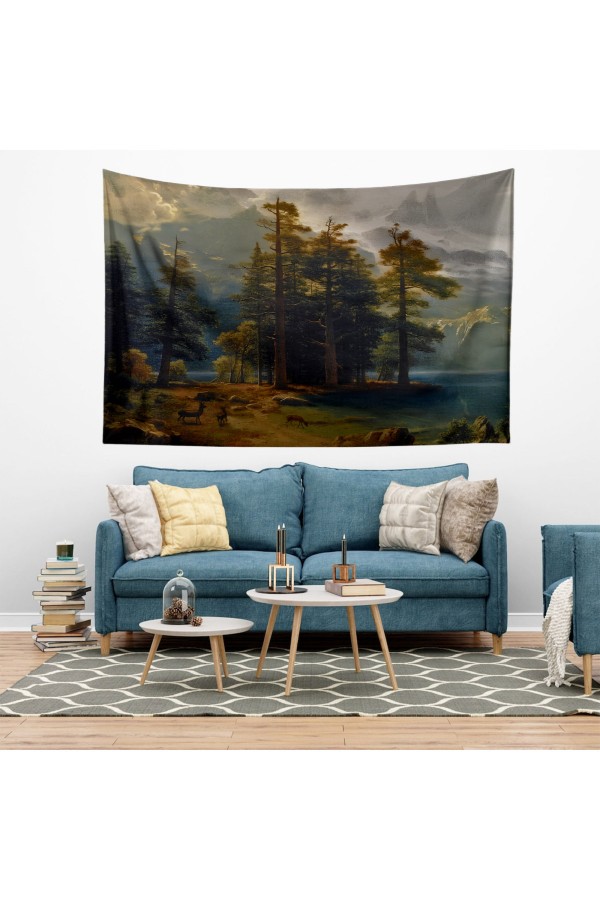 Hippi Erkek Desenli Duvar Örtüsü Duvar Halısı Tapestry
