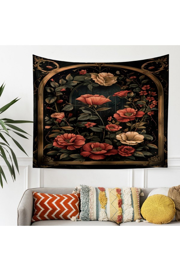 Japon Dağ Manzara Desenli Duvar Örtüsü Duvar Halısı Tapestry Japon Dağ Manzara Desenli Duvar Örtüsü Duvar Halısı Tapestry