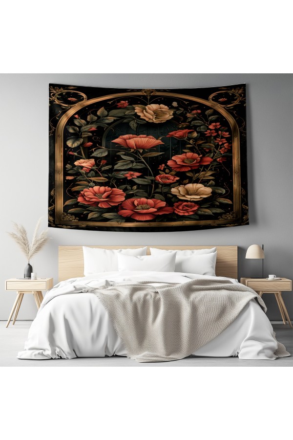Japon Dağ Manzara Desenli Duvar Örtüsü Duvar Halısı Tapestry Japon Dağ Manzara Desenli Duvar Örtüsü Duvar Halısı Tapestry