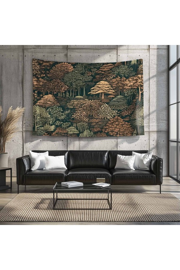 Astroloji Ejderha Desenli Duvar Örtüsü Duvar Halısı Tapestry