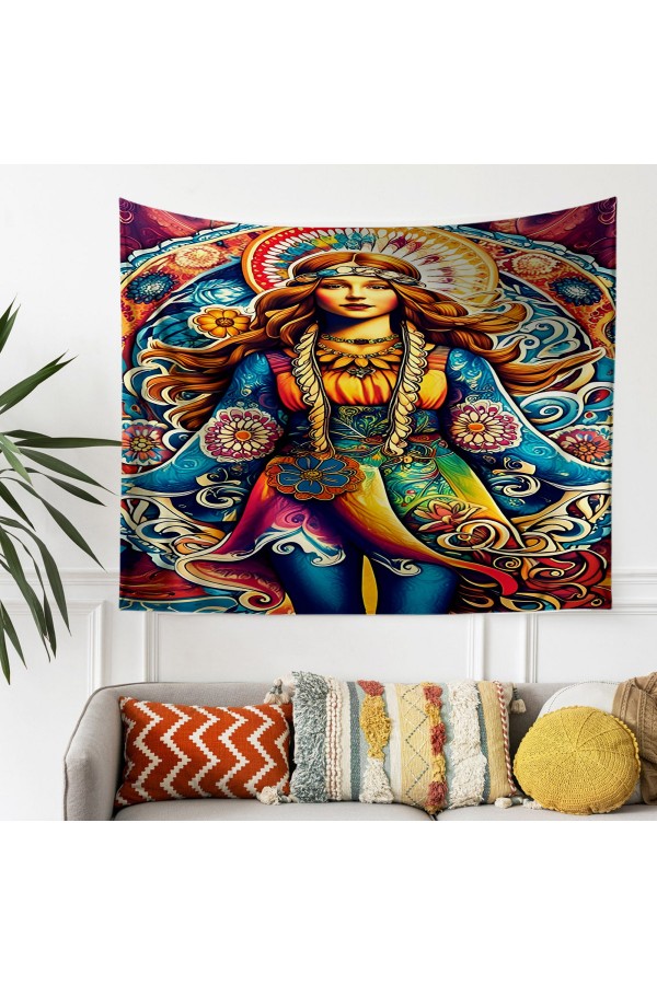 Vintage Japon Göl Manzara Desenli Duvar Örtüsü Duvar Halısı Tapestry Vintage Japon Göl Manzara Desenli Duvar Örtüsü Duvar Halısı Tapestry