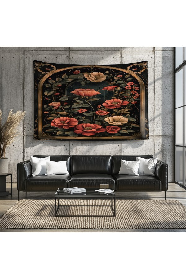 Japon Dağ Manzara Desenli Duvar Örtüsü Duvar Halısı Tapestry Japon Dağ Manzara Desenli Duvar Örtüsü Duvar Halısı Tapestry