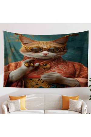 Japon Kedi Desenli Duvar Örtüsü Duvar Halısı Tapestry Japon Kedi Desenli Duvar Örtüsü Duvar Halısı Tapestry