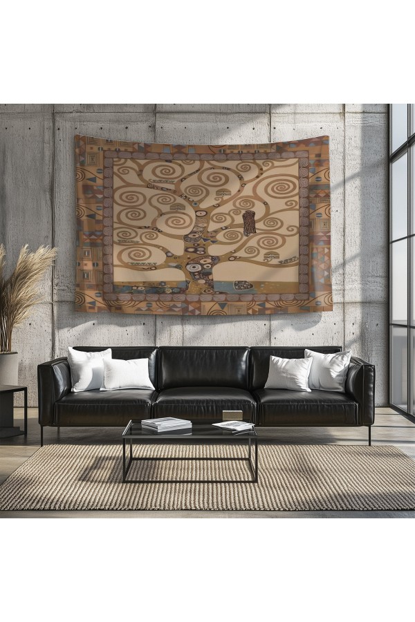 Yeşil Botanik Orman Desenli Duvar Örtüsü Duvar Halısı Tapestry Yeşil Botanik Orman Desenli Duvar Örtüsü Duvar Halısı Tapestry