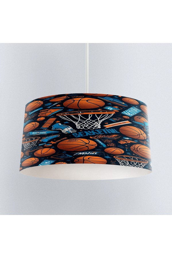 Basketbol Topları Desenli Erkek Çocuk Odası Sarkıt Avize Modeli Basketbol Topları Desenli Erkek Çocuk Odası Sarkıt Avize Modeli