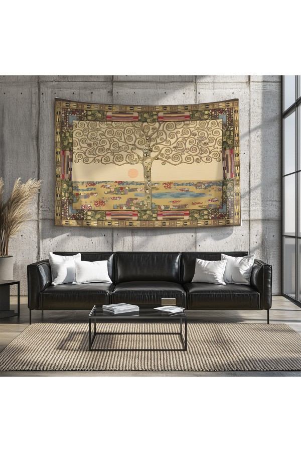 Yeşil Orman Yolu Desenli Duvar Örtüsü Duvar Halısı Tapestry Yeşil Orman Yolu Desenli Duvar Örtüsü Duvar Halısı Tapestry