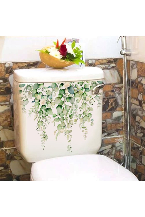Else Şeffaf Pvc Banyo Tuvalet Klozet Wc Kendinden Yapışkanlı Etiket Sticker Banyo Düzenleyici ds01
