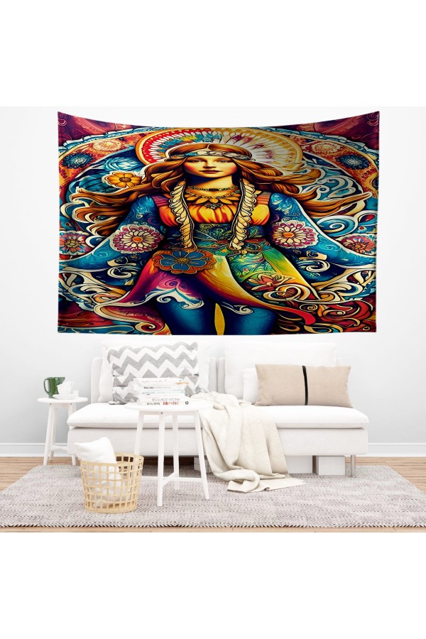 Vintage Japon Göl Manzara Desenli Duvar Örtüsü Duvar Halısı Tapestry Vintage Japon Göl Manzara Desenli Duvar Örtüsü Duvar Halısı Tapestry