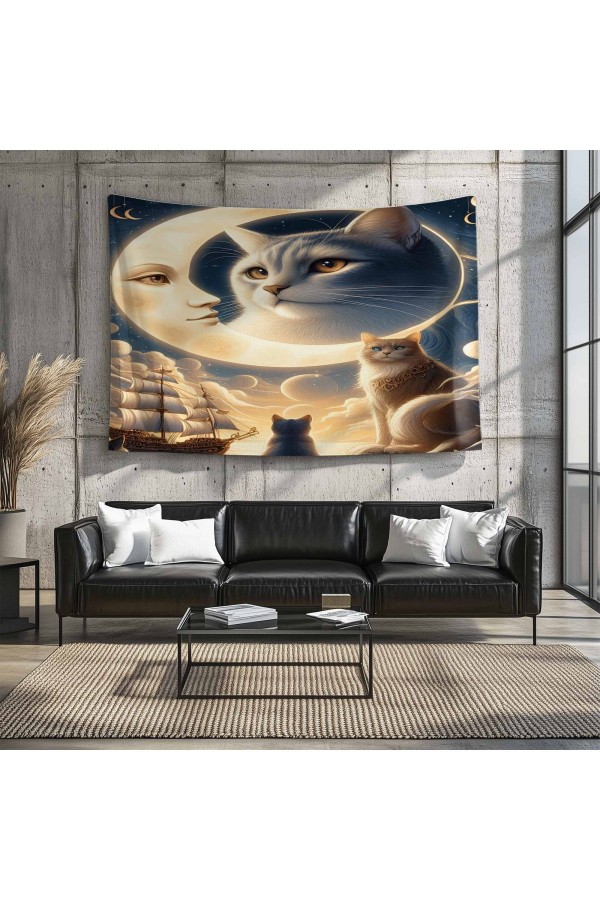 Fransız Vintage Retro Bahçe Desenli Duvar Örtüsü Duvar Halısı Tapestry Fransız Vintage Retro Bahçe Desenli Duvar Örtüsü Duvar Halısı Tapestry