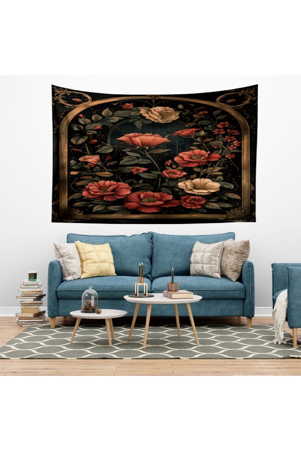 Japon Dağ Manzara Desenli Duvar Örtüsü Duvar Halısı Tapestry Japon Dağ Manzara Desenli Duvar Örtüsü Duvar Halısı Tapestry