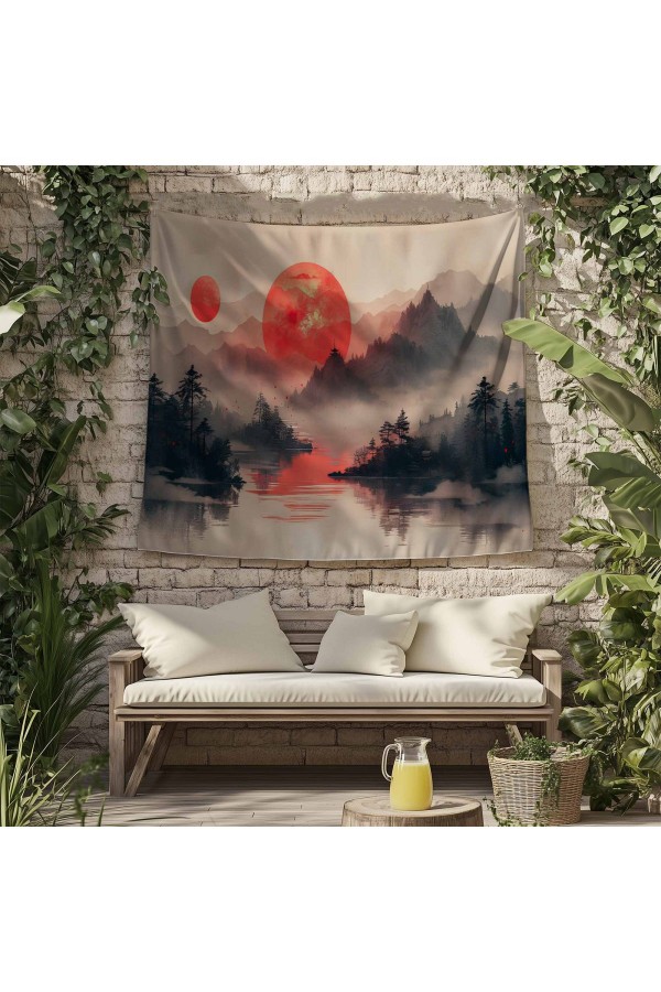 Japon Kedi Desenli Duvar Örtüsü Duvar Halısı Tapestry Japon Kedi Desenli Duvar Örtüsü Duvar Halısı Tapestry