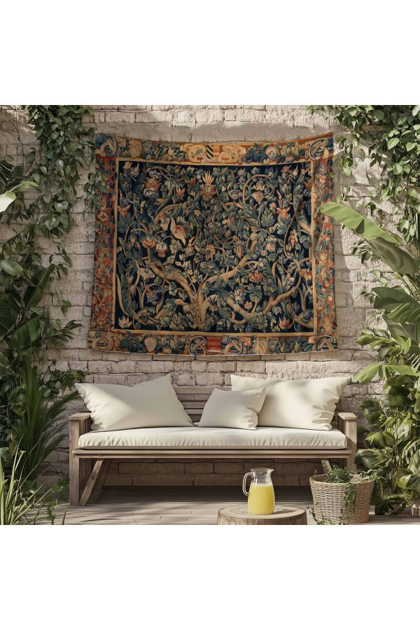 Astroloji Geyik Hayvan Desenli Duvar Örtüsü Duvar Halısı Tapestry Astroloji Geyik Hayvan Desenli Duvar Örtüsü Duvar Halısı Tapestry