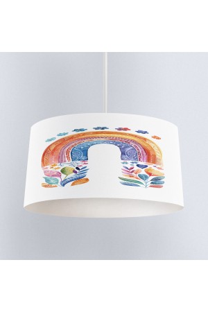 Boho Gökkuşağı Sulu boya Desenli Kız Çocuk Odası Sarkıt Avize Modeli Boho Gökkuşağı Sulu boya Desenli Kız Çocuk Odası Sarkıt Avize Modeli