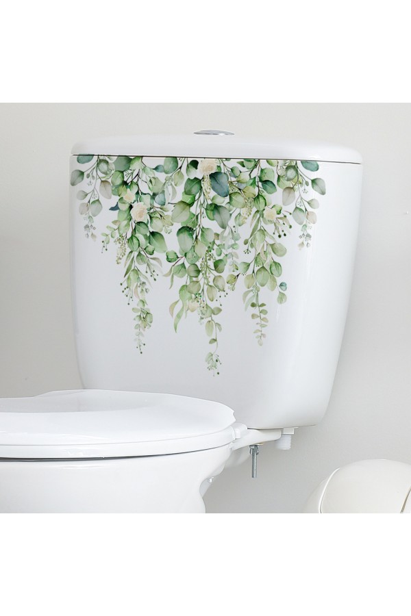 Else Şeffaf Pvc Banyo Tuvalet Klozet Wc Kendinden Yapışkanlı Etiket Sticker Banyo Düzenleyici ds01