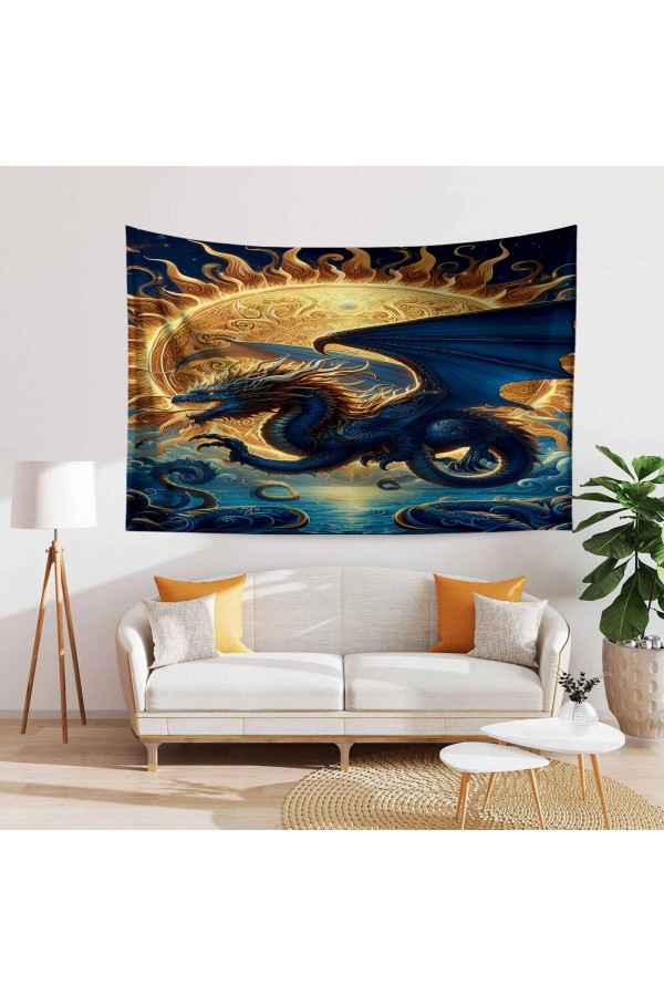 Gustav Klimt Yaşam Ağacı Desenli Duvar Örtüsü Duvar Halısı Tapestry Gustav Klimt Yaşam Ağacı Desenli Duvar Örtüsü Duvar Halısı Tapestry