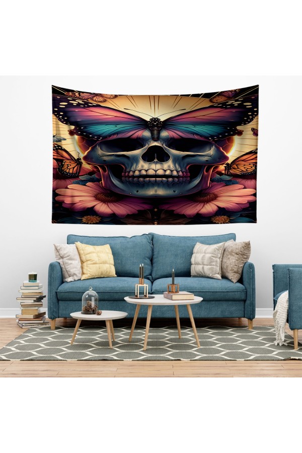 Ortaçağ Rönesans Fransız Desenli Duvar Örtüsü Duvar Halısı Tapestry Ortaçağ Rönesans Fransız Desenli Duvar Örtüsü Duvar Halısı Tapestry