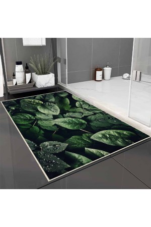 Gri Taşlar Desenli Tekli Banyo Paspas Halısı Kaymaz Yıkanabilir Gri Taşlar Desenli Tekli Banyo Paspas Halısı Kaymaz Yıkanabilir