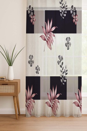 Geometrik Çiçek Desenli Dijital Baskı Fon Perde Salon Mutfak Yatak Odası 140x260cm Geometrik Çiçek Desenli Dijital Baskı Fon Perde Salon Mutfak Yatak Odası 140x260cm