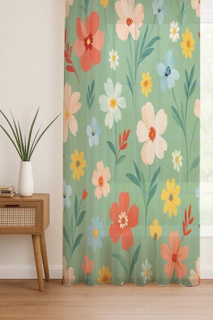 Minik Çiçekler Desenli Dijital Baskı Fon Perde Salon Mutfak Yatak Odası 140x260cm Minik Çiçekler Desenli Dijital Baskı Fon Perde Salon Mutfak Yatak Odası 140x260cm