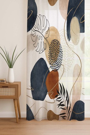 Gri Kahve Minimal Desenli Dijital Baskı Fon Perde Salon Mutfak Yatak Odası 140x260cm Gri Kahve Minimal Desenli Dijital Baskı Fon Perde Salon Mutfak Yatak Odası 140x260cm