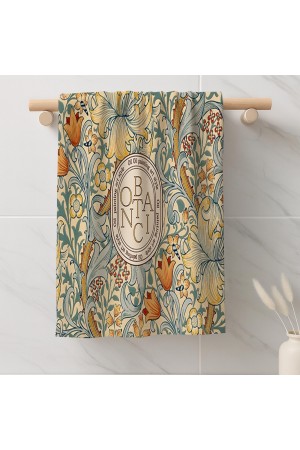 Botanik Desenli Dekoratif Yıkanabilir Pamuklu Banyo Mutfak Fırın El Havlusu Botanik Desenli Dekoratif Yıkanabilir Pamuklu Banyo Mutfak Fırın El Havlusu