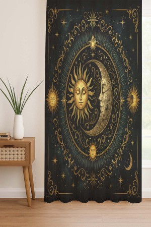 Ay Güneş Astronoloji Desenli Dijital Baskı Fon Perde Salon Mutfak Yatak Odası 140x260cm Ay Güneş Astronoloji Desenli Dijital Baskı Fon Perde Salon Mutfak Yatak Odası 140x260cm