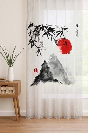 Japon Dağları Manzara Desenli Dijital Baskı Fon Perde Salon Mutfak Yatak Odası 140x260cm Japon Dağları Manzara Desenli Dijital Baskı Fon Perde Salon Mutfak Yatak Odası 140x260cm