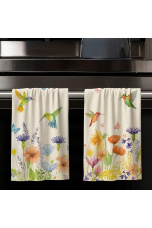 Çiçekler Kuşlar Desenli 2 li Set Dekoratif Yıkanabilir Pamuklu Mutfak Fırın El Havlusu 35x50 cm Çiçekler Kuşlar Desenli 2 li Set Dekoratif Yıkanabilir Pamuklu Mutfak Fırın El Havlusu 35x50 cm