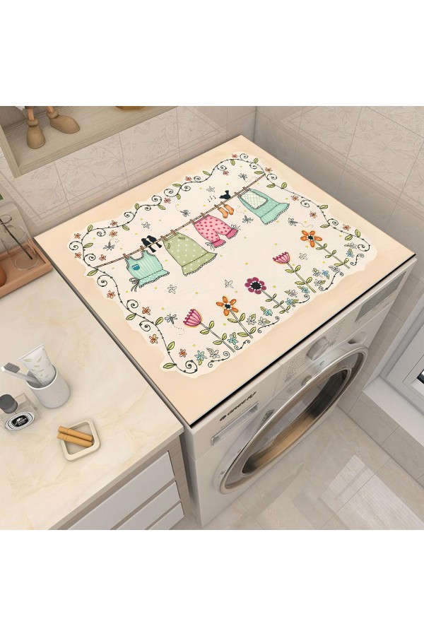 Laundry Çamaşır Makinesi Örtüsü Koruma Matı Sıvı Geçirmez Kaymaz Yıkanabilir Yns-109 Laundry Çamaşır Makinesi Örtüsü Koruma Matı Sıvı Geçirmez Kaymaz Yıkanabilir Yns-109